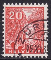 SBK-Nr. 198 (Val Leventina, Buchdruck 1934) gestempelt