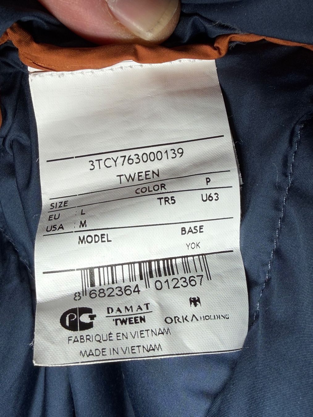 Gilet & Giacche: Damat Tween Herren Daunenweste Grösse L Braun – Usato da Winkel venduto da Sergiom 5