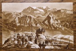 Rigi Kulm, sehr belebt, Edition Photoglob Zürich