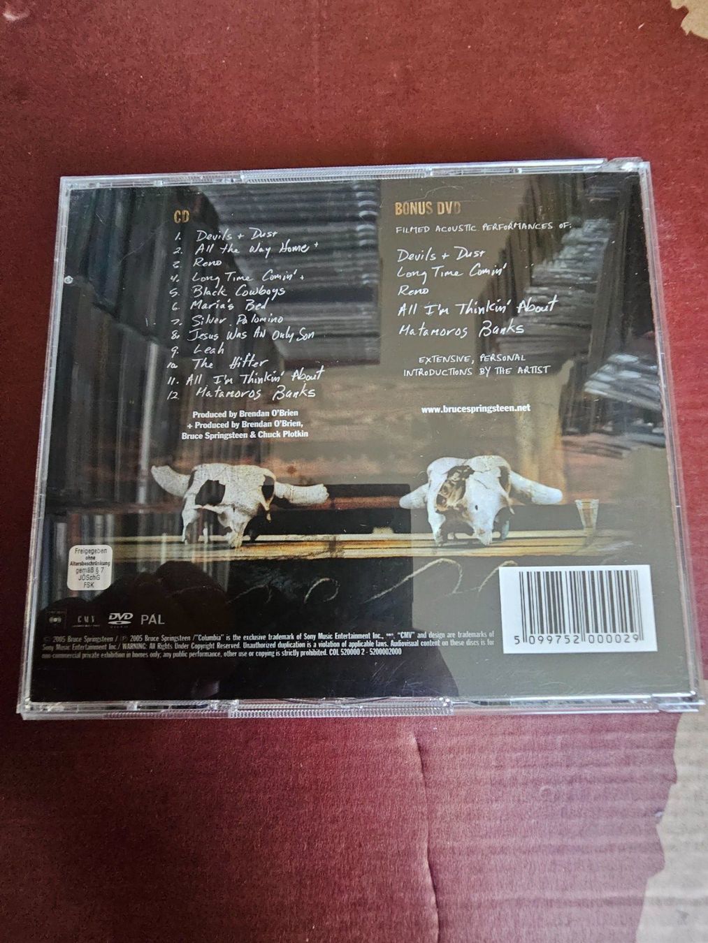 CDs: CD & DVD - Bruce Springsteen – Devils & Dust (2005) – D'occasion à Biberist par Foolio0 1