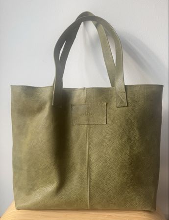 Echte Leder Shopper Tasche aus Argentinien.