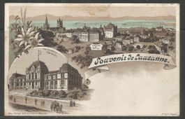 Carte P ( Souvenir de Lausanne )