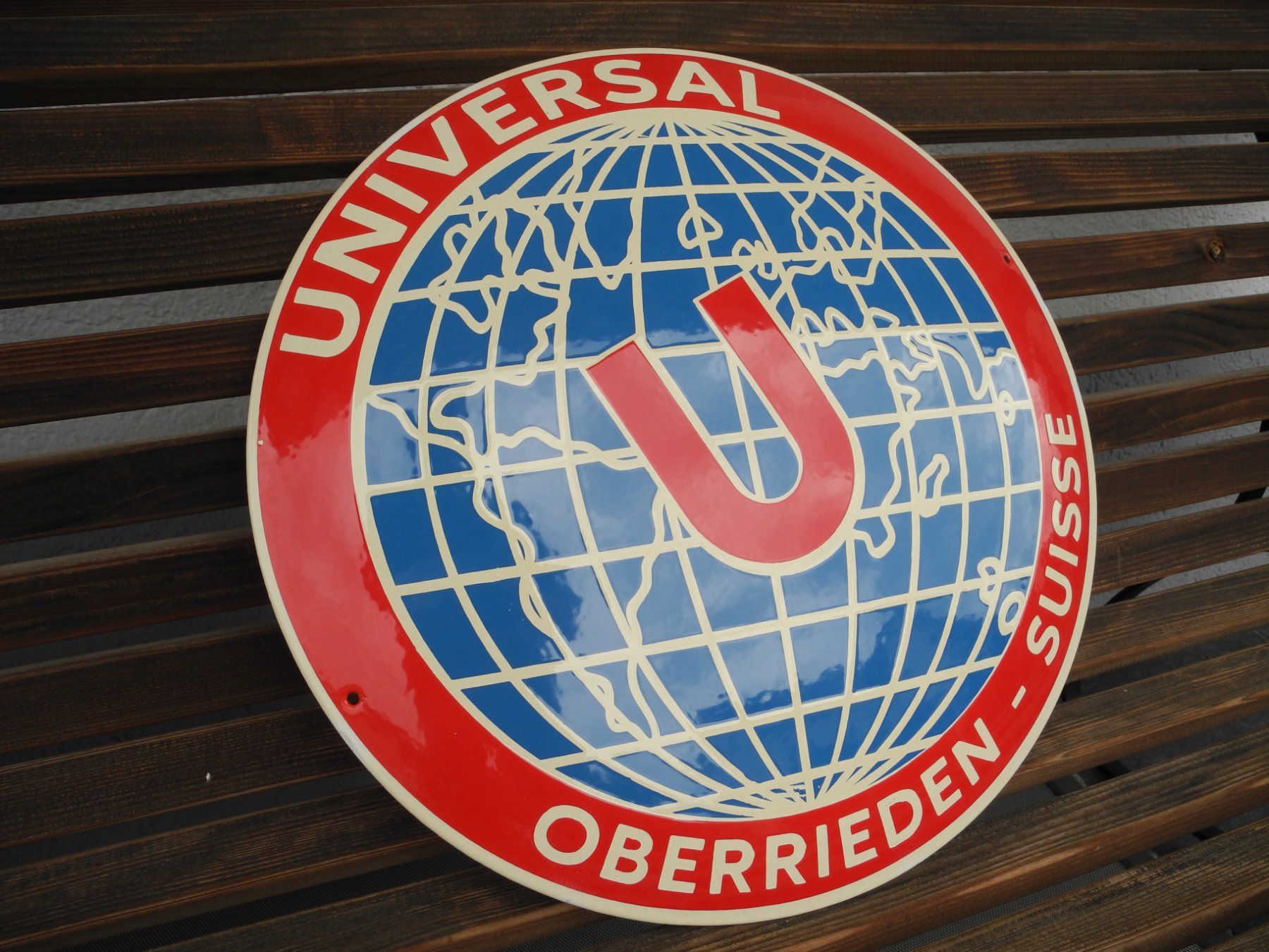 Schilder: GROSSES UNIVERSAL EMAILSCHILD – Gebraucht aus Reinach AG von Huckleberrysix 1