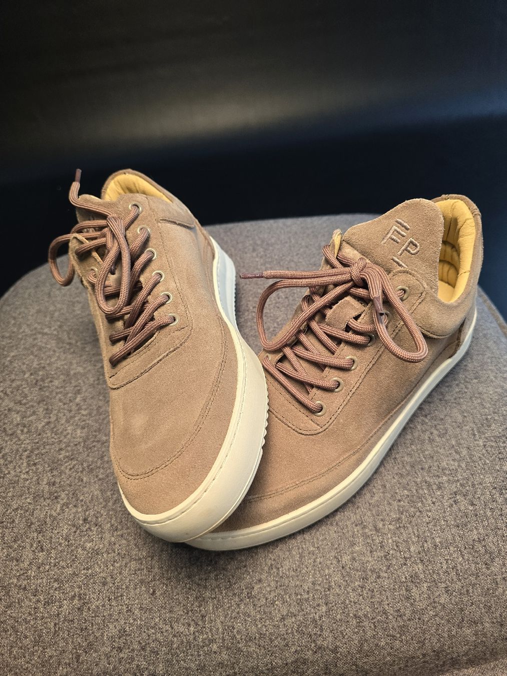 Damenschuhe: Filling Pieces Sneakers Suede Marron T39 – Neu (gemäss Beschreibung) aus Champagne von LoomiStudio 5
