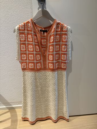 Maje Häkelkleid
