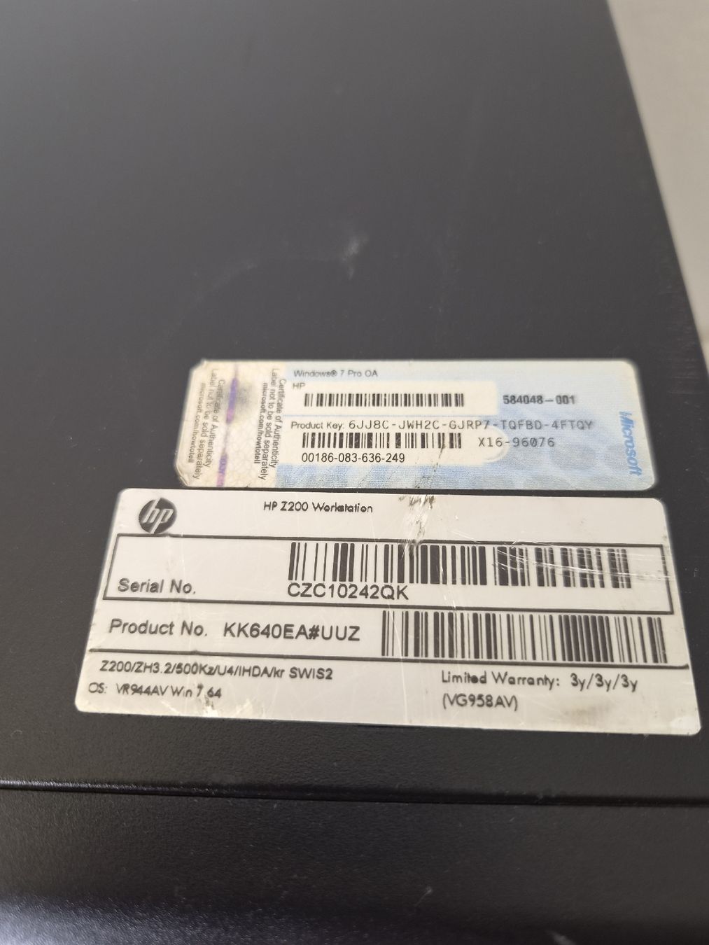 Hewlett Packard PC: HP Z200 Workstation, Intel i5, Nvidia Quadro 2000 – Usato da SCHAFFHAUSEN venduto da Atami99 5