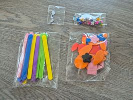 Bastelset Kinder: Stöcke, Sterne & Formen-Set 🌈Bastelspass