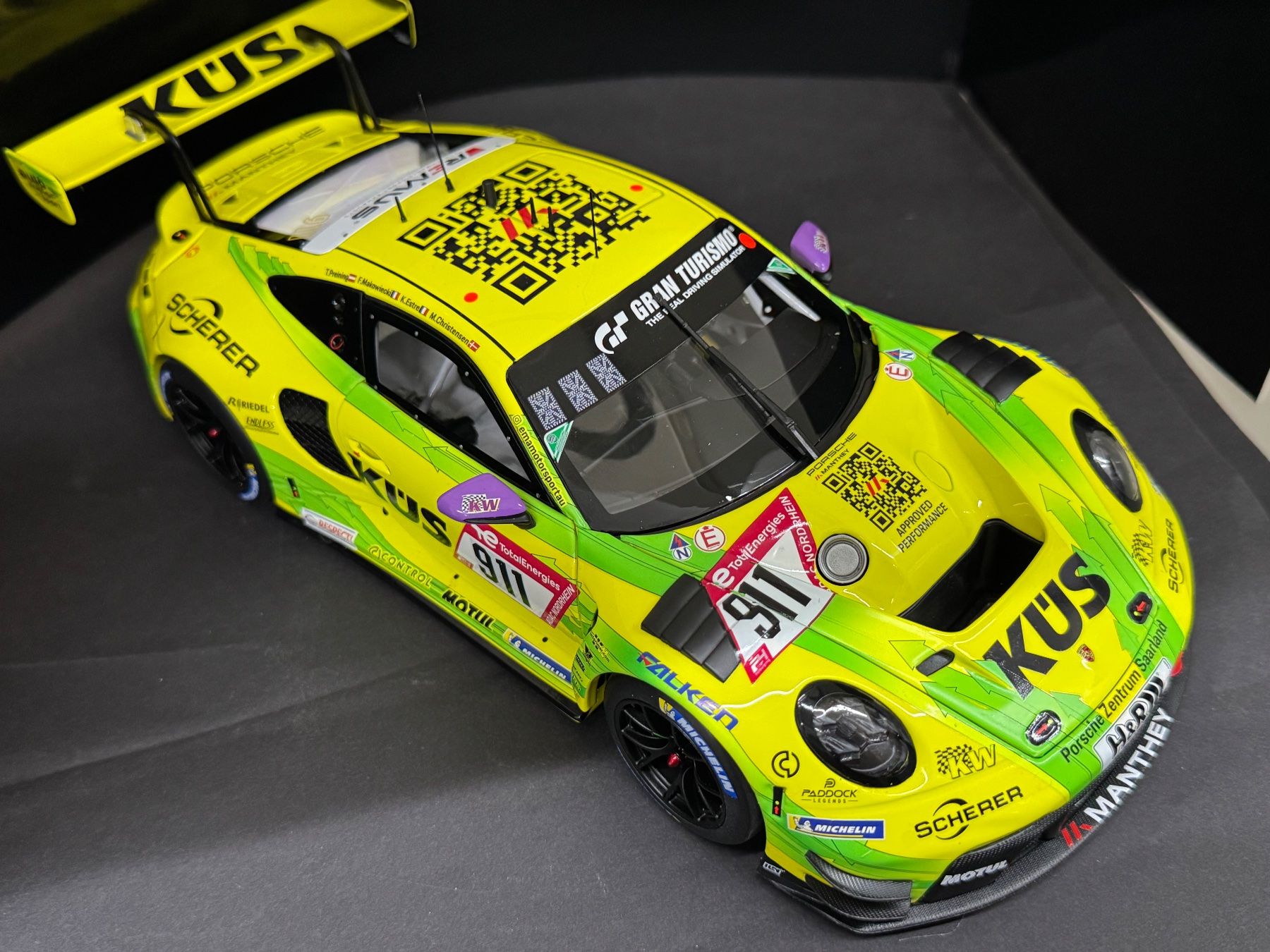 Porsche 911 GT3 R Grello 24h Nürburgring Minichamps 1:18 | Kaufen auf ...