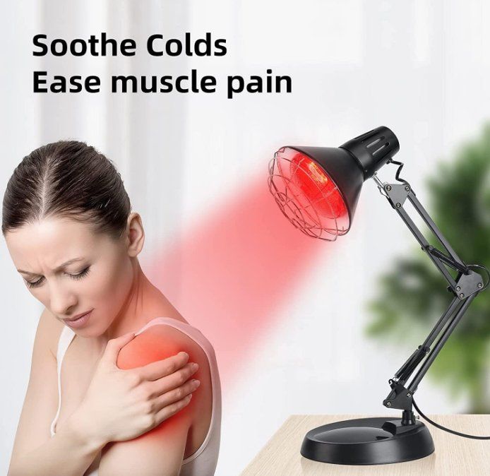 Infrarotlampe Wärmelampe 150 watt rotlichtlampe therapie (Neu (gemäss ...