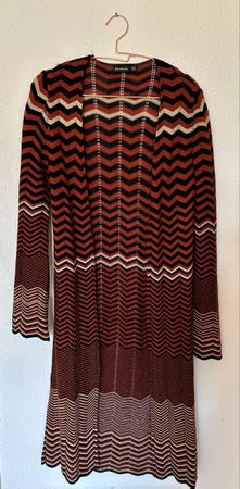 Neuer, eleganter Strickmantel, Grösse S
