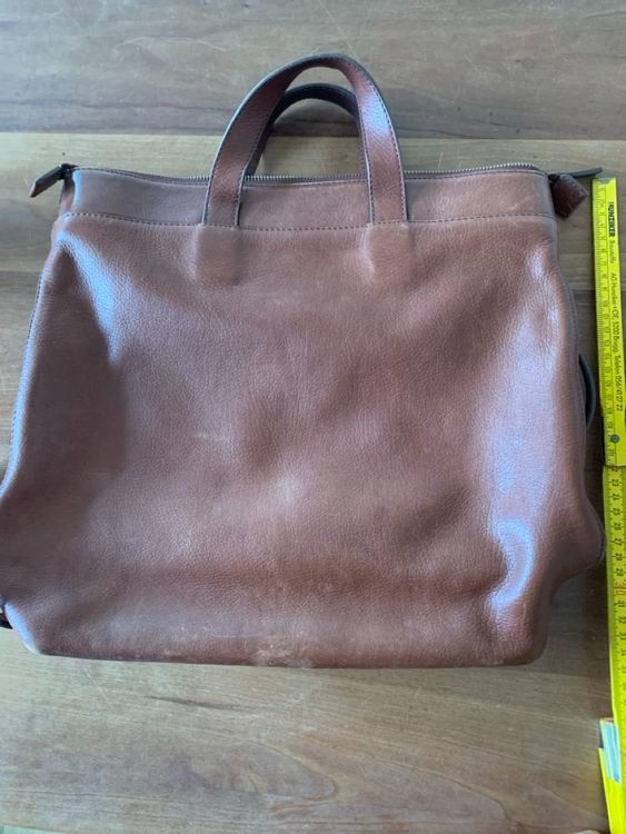 Rucksäcke: Leder Rucksack braun – Gebraucht aus Bern von alimajd