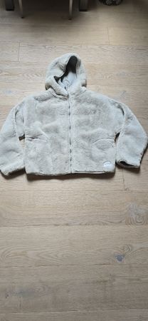 Teddyfell Jacke, warm gefüttert Gr.S