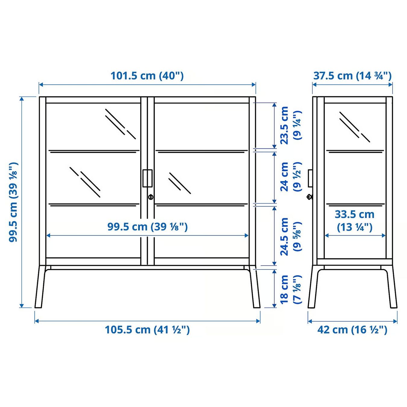 Ikea Vitrines: IKEA MILSBO – D'occasion à Oberwil b. Zug par Lovegood 1