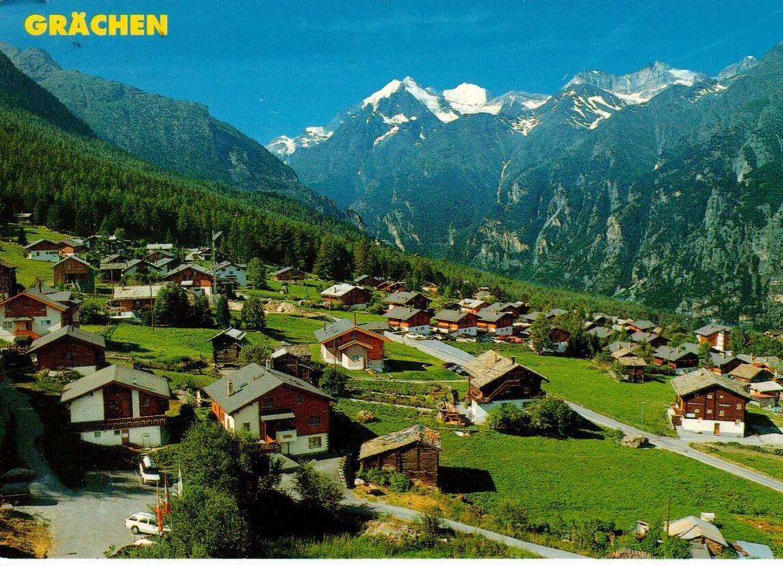 Cartes postales: Grächen – D'occasion à Wolhusen par Curver9