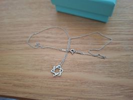 Tiffany&Co Elsa Peretti Davidstern-Anhänger Kette/Necklace!