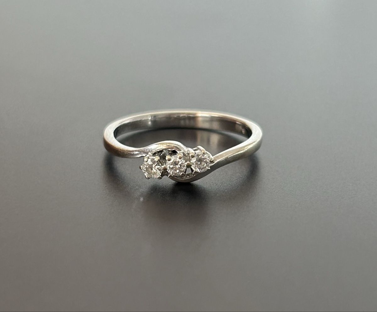 Ringe: Bague 750 avec diamants – Gebraucht aus Zürich von malia. 3