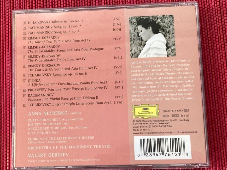 CD: CD, Anna Netrebko, Russian Album – Usato da Baden venduto da Yoyo1 2