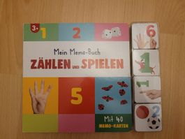 Memo-Buch Zählen und Spielen, 40 Memo-Karten, Neu!
