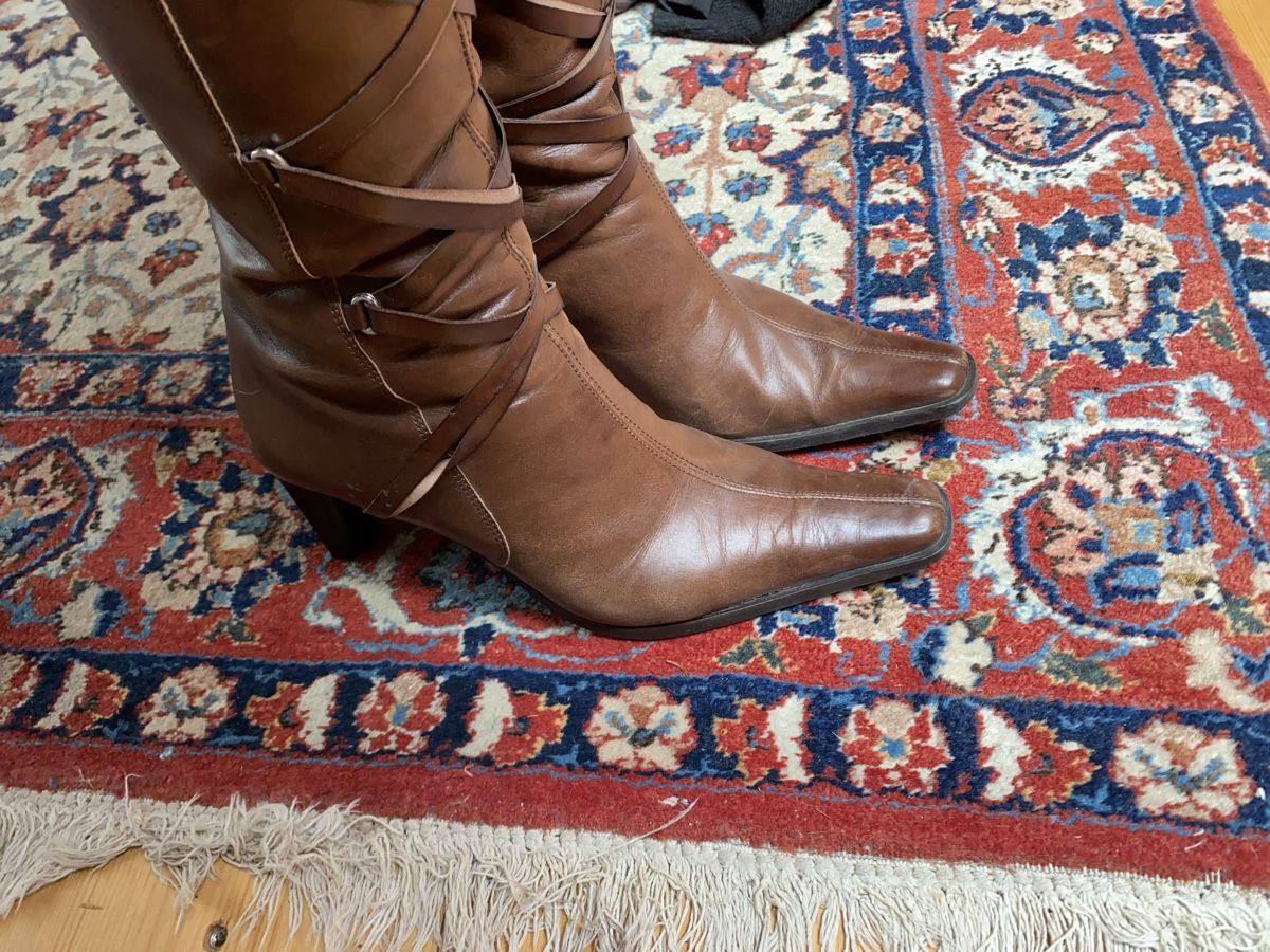 Scarpe da donna: Mega coole Boots Stiefel Spitzig  – Usato da Rehetobel venduto da Norea69 3