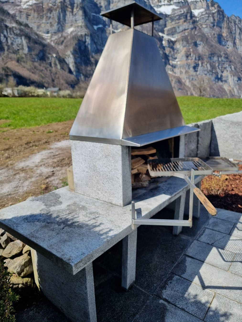 Grils: Garten Cheminée Granit XXL – D'occasion à Glarus par adler112 4