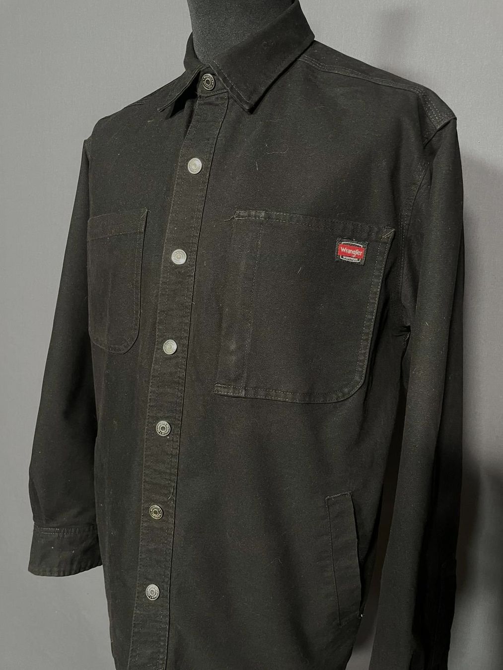 Camicie: Wrangler Workwear Shirt - M – Usato da Stans venduto da Kleidermann_Retro 4