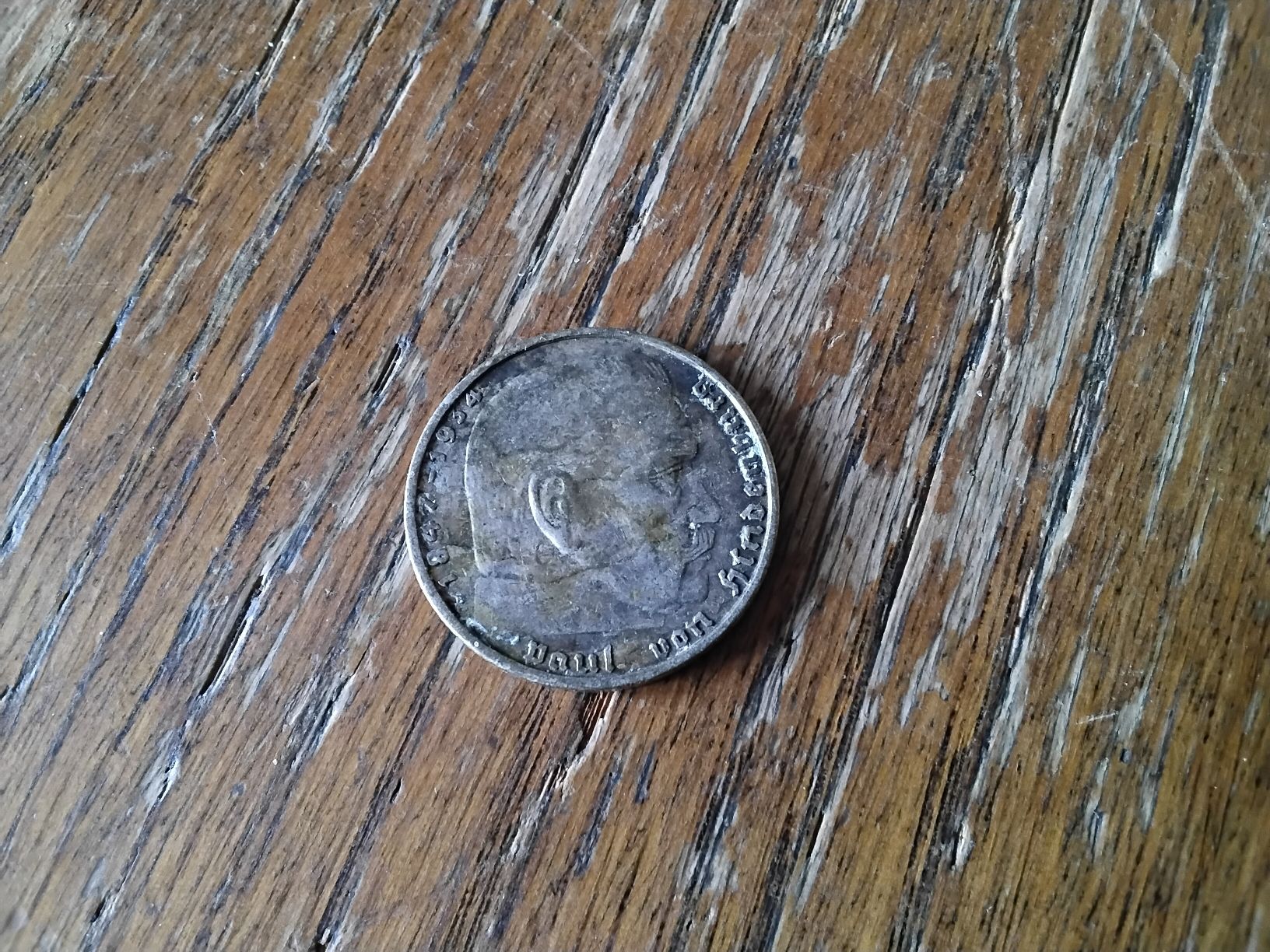 Tutti le monete: silbermünz 2.- DT. Reichsmark 1938 – Usato da Biel/Bienne venduto da taki25