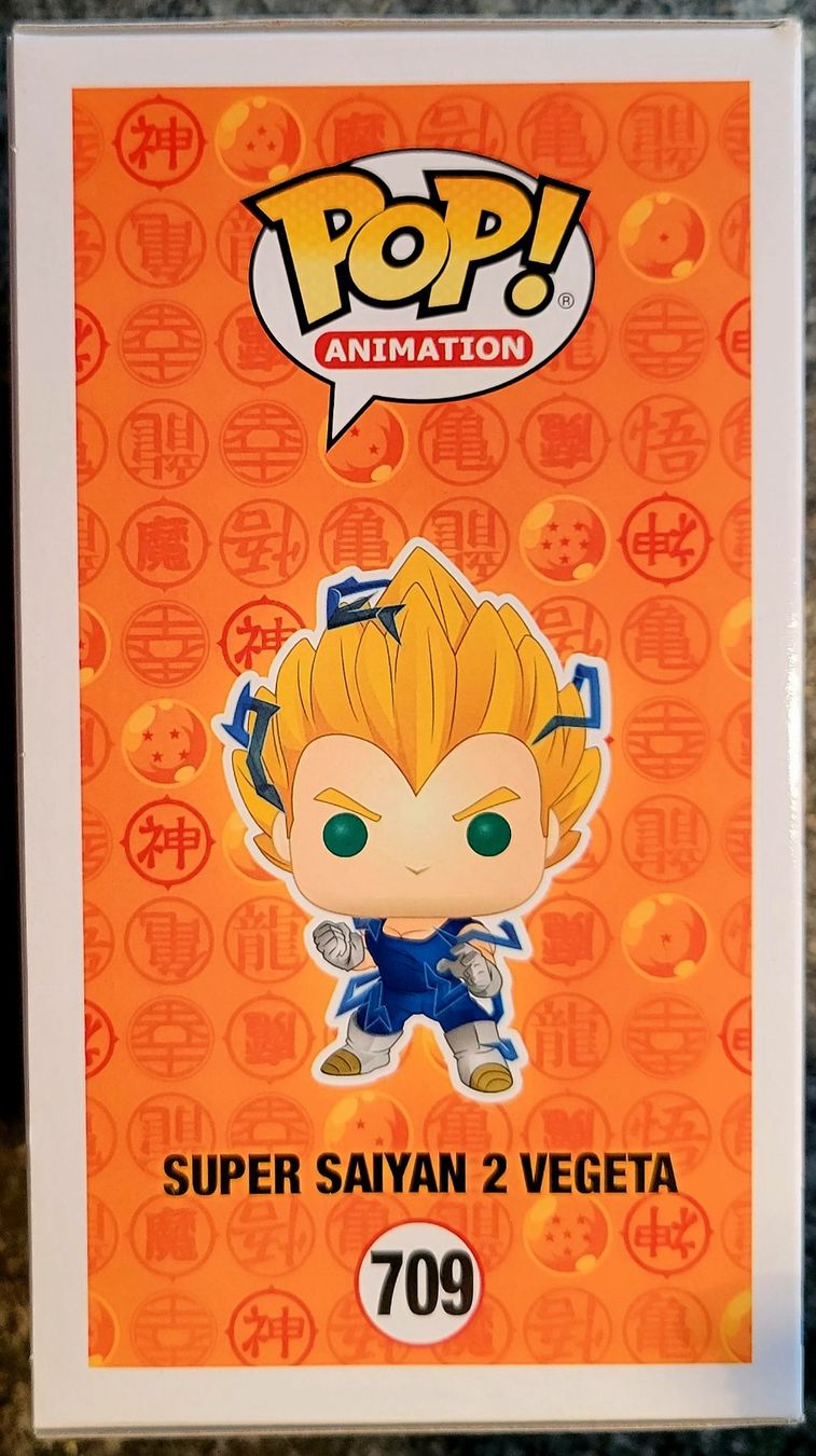 Funko Statuette: Funko Pop DBZ  Super Saiyan 2 Vegeta  CHASE – Nuovo e nell'imballaggio originale da Montet (Glâne) venduto da KOADA 3