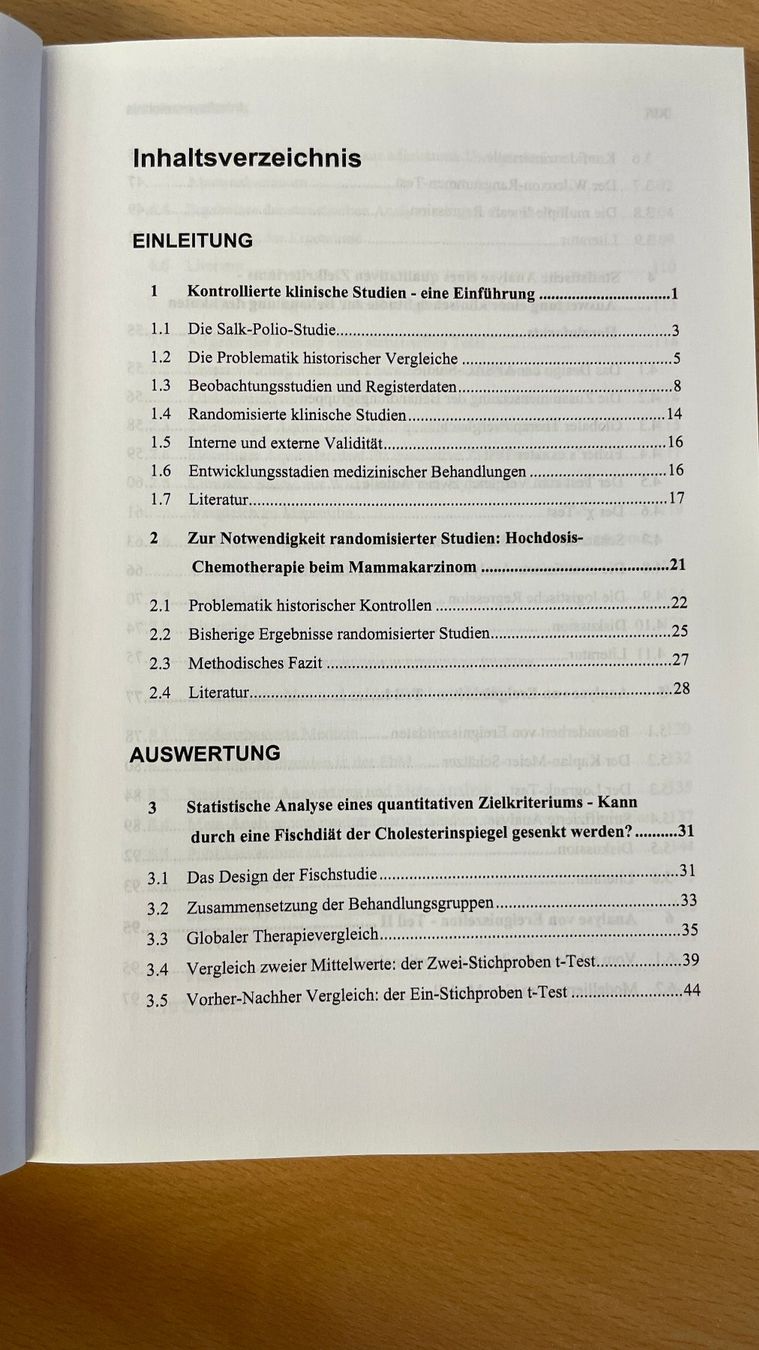 Libri: Methodik klinischer Studien – Usato da Glattfelden venduto da cybermaxx 2