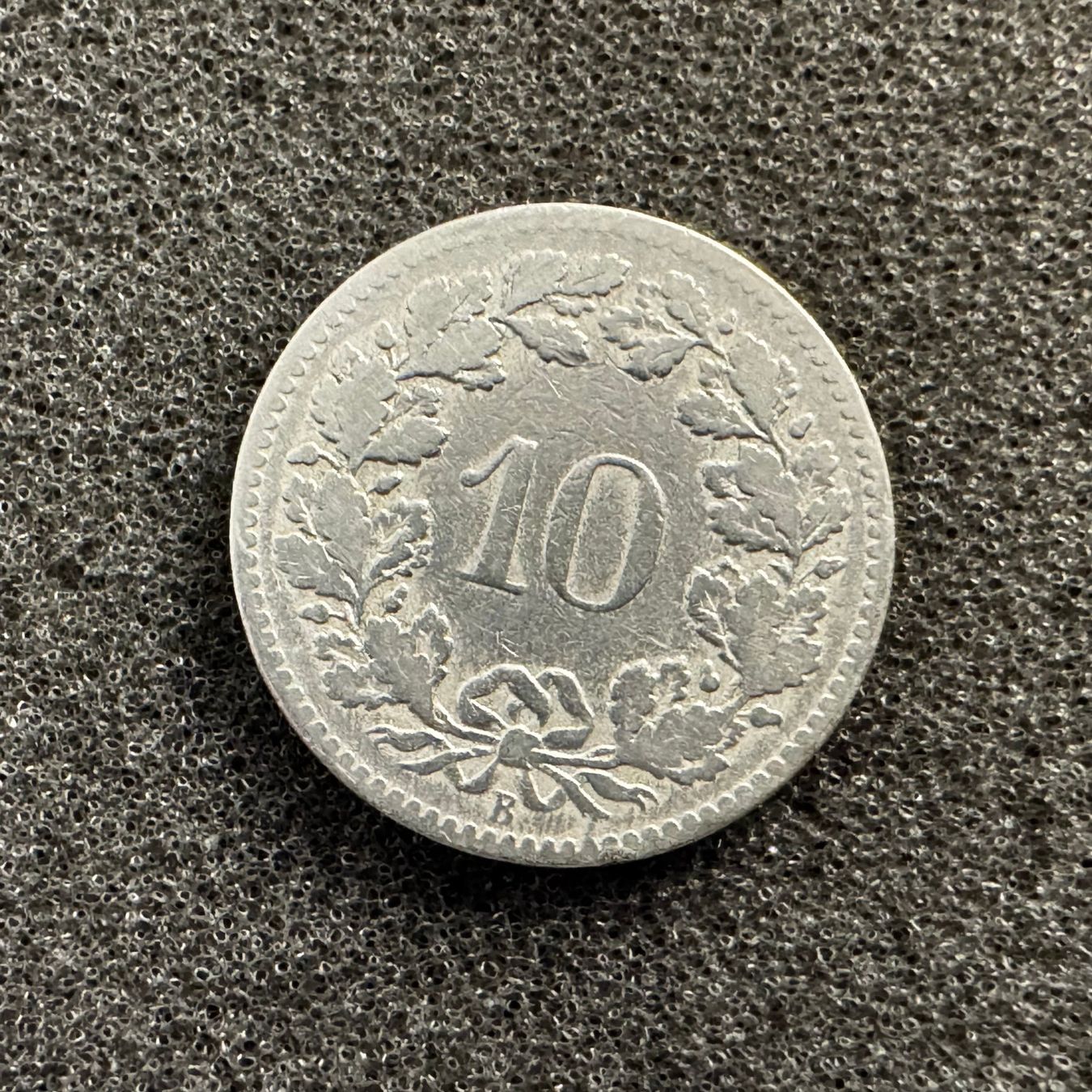 Tutti le monete: 10 Rappen Schweiz 1899 – Usato da Reitnau venduto da tb-muenzen 1