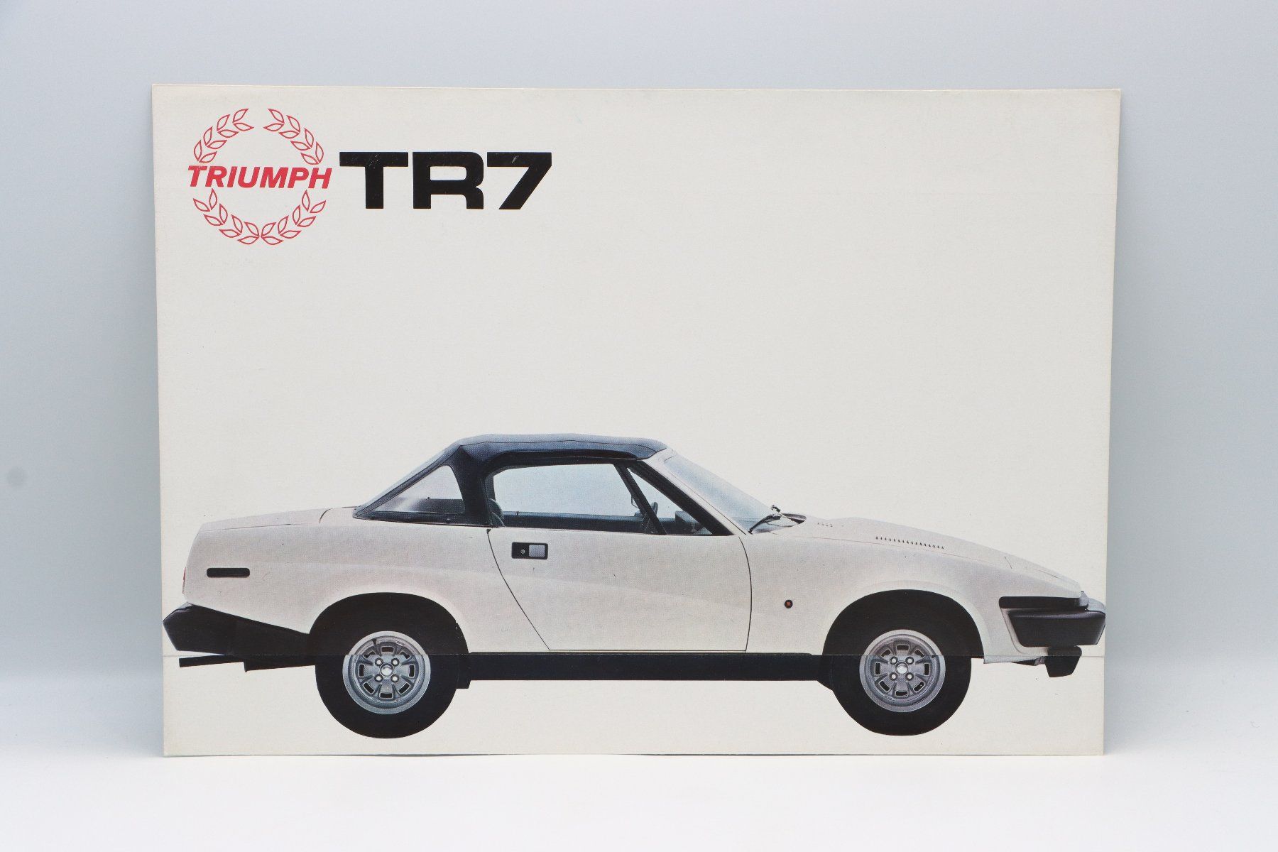 Triumph Documenti: Triumph TR7 1980 Prospekt – Usato da Bühl b.Aarberg venduto da Collectorpassions