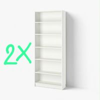 2 Billy Regale wie neu