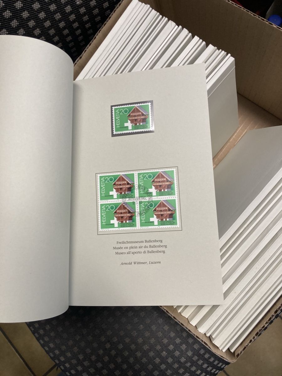 Tutti i francobolli: Sammlung ca. 50 Briefmarkenhefte Schweiz  – Usato da Kilchberg ZH venduto da etienne64 5