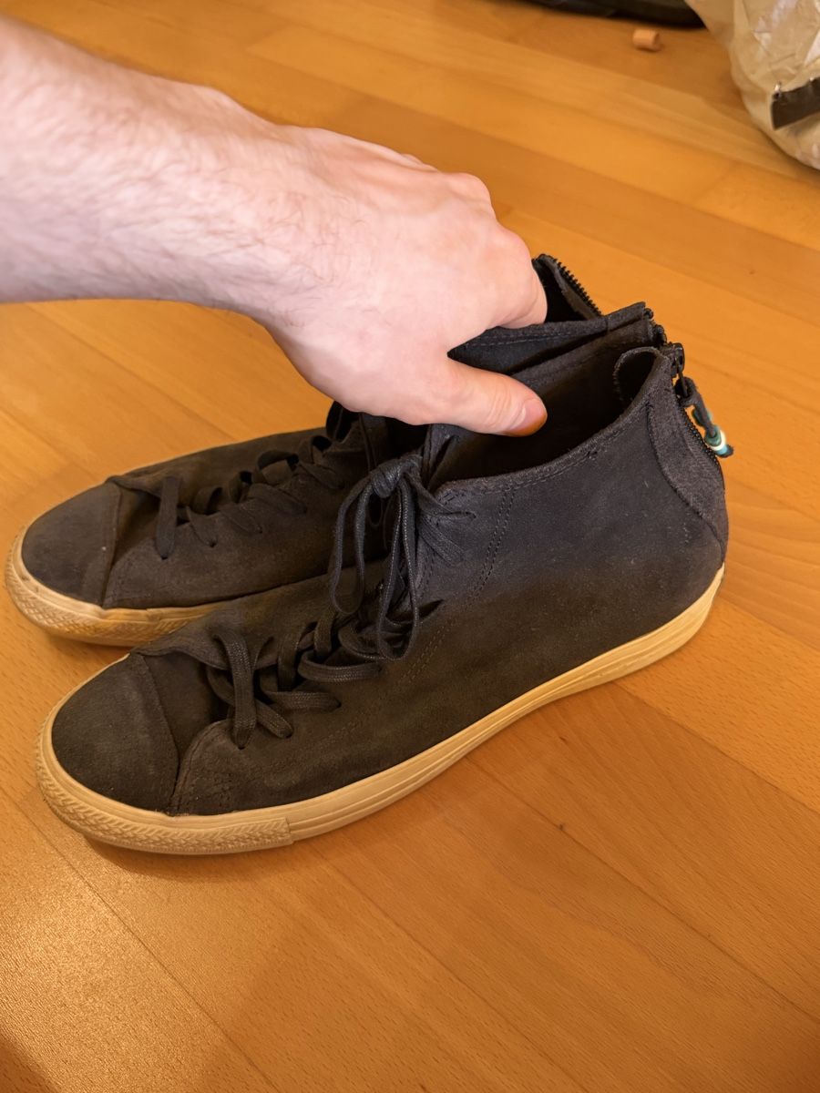 Converse Scarpe da uomo: Converse Suede Leather Zip – Usato da Ascona venduto da GioeleS 2