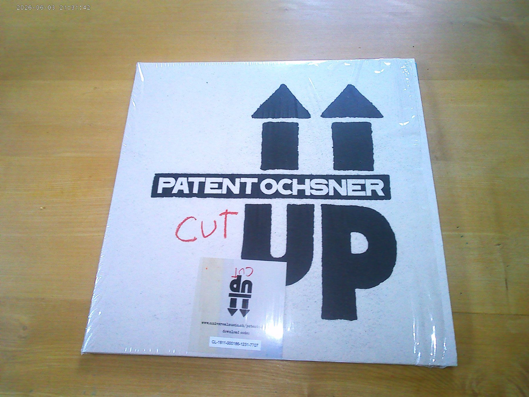 Schallplatten: PATENT OCHSNER Cut Up - 2 LP - CH 2019 – Gebraucht aus Zofingen von mooni89