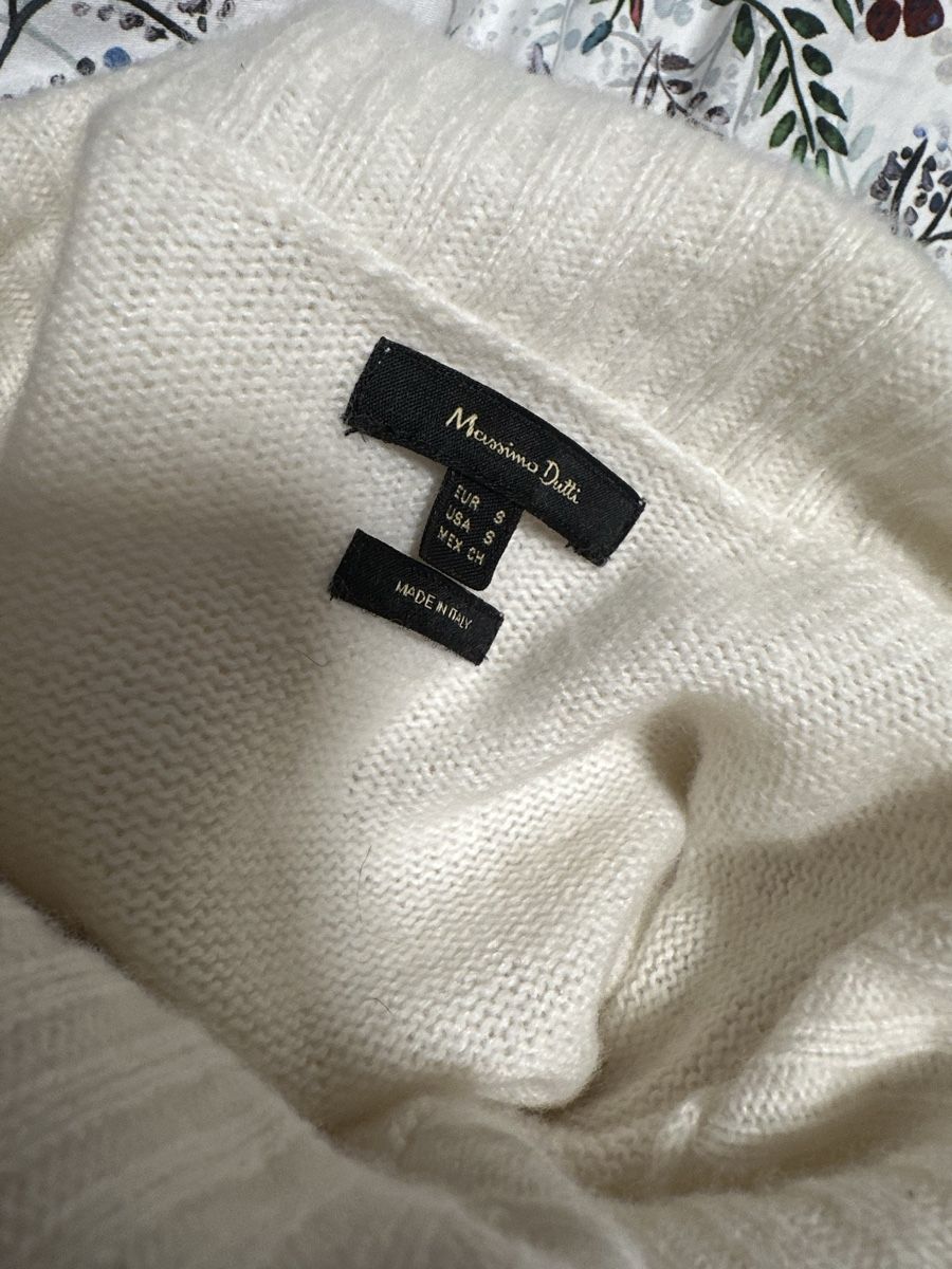 Massimo Dutti Maglioni & Felpe: Weisser Massimo Dutti Rollkragenpullover Gr S  – Usato da Glattbrugg venduto da SMusic98 3