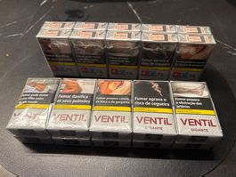 Zigarettenpack VENTIL GIGANTE Portugal neu