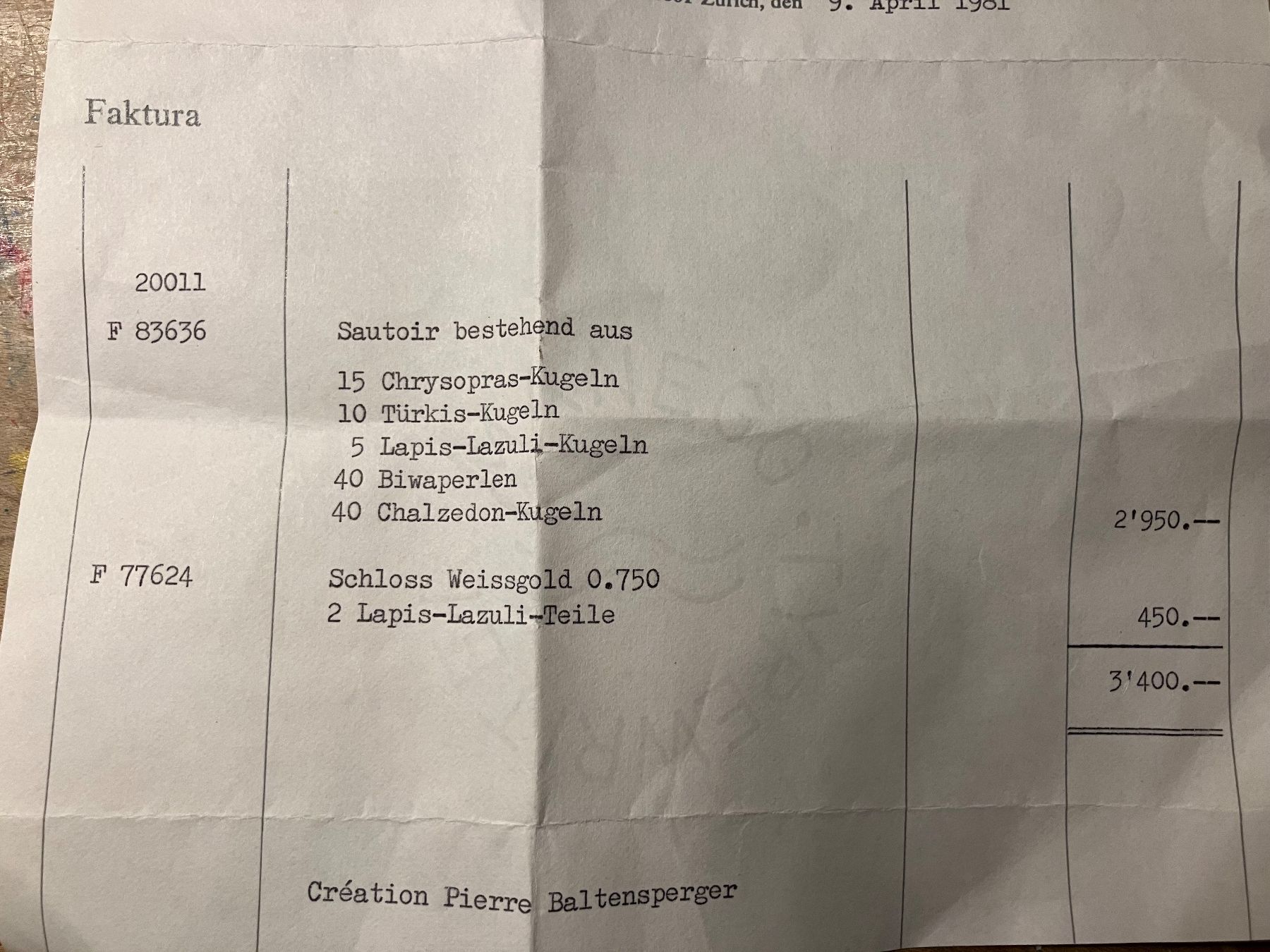 Ketten: Wunderschöne Edelsteinkette NP 3400 CHF – Gebraucht aus Zürich von elf_h9f2 5