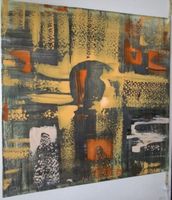 Gemälde " Gedankenspiel" handmade 58×58