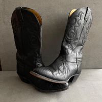 Vintage Nocona Cowboy Leather Boots Made In The USA