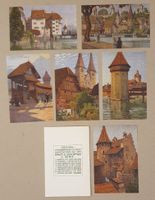 Original Luzern Lithographien von Ernst Schlatter, top!