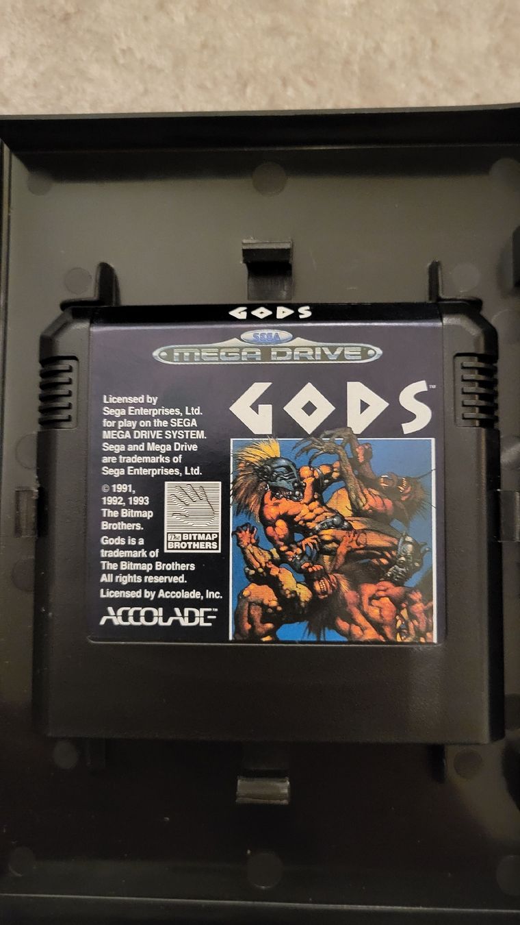 Sega Giochi: GODS / SEGA Mega Drive Spiel. Kompl.! – Nuovo (secondo la descrizione) da Biel/Bienne venduto da Retrohr 2