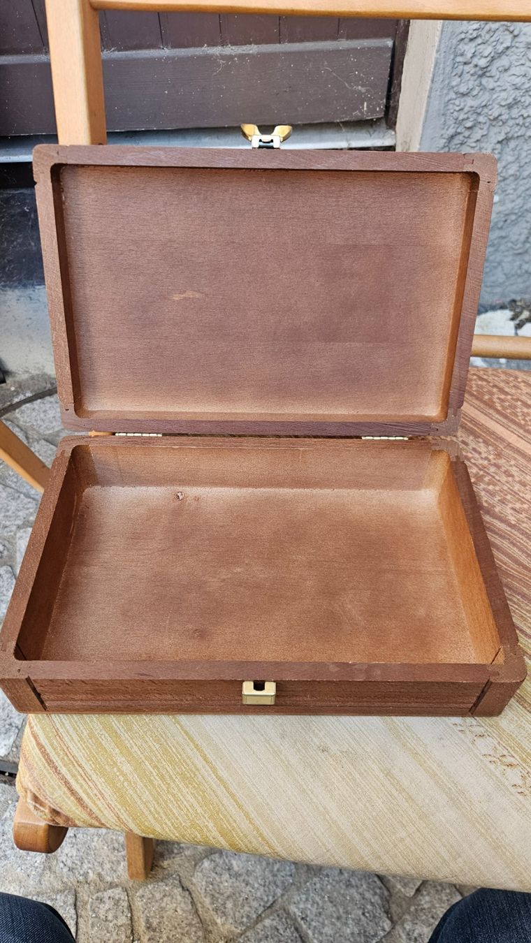 Portagioie: Scatola in legno (grappa Berta) – Usato da Melano venduto da H-Sara 2