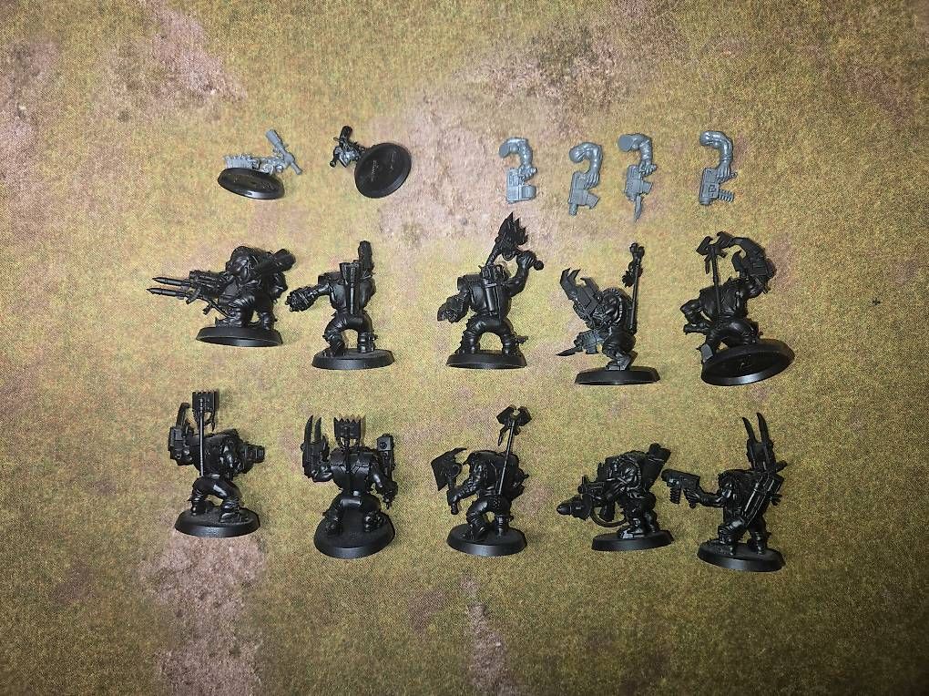 Modellbausätze & Standmodelle: Warhammer 40k 10x Orks: Nobz – Gebraucht aus Kloten von Kenneth_Iselin 1