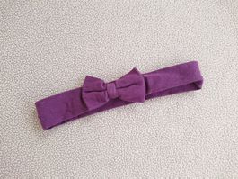 Baby Girl Stirnband Haarband C&A Gr. 68 4-6 Mt Violette