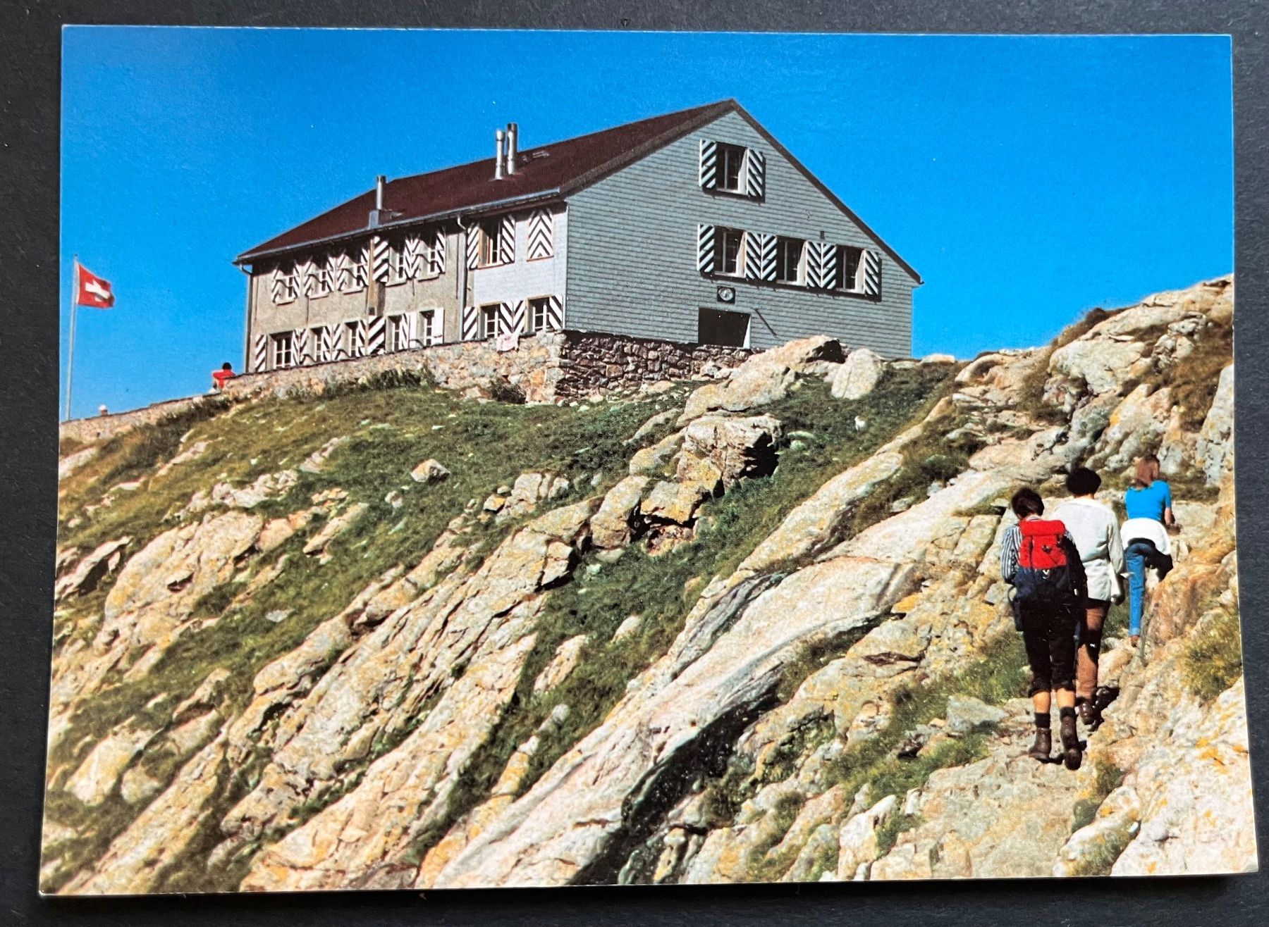 Cartoline postali: Glecksteinhütte SAC Grindelwald/ ca. 1980 – Usato da Ostermundigen venduto da DaxKarten-75