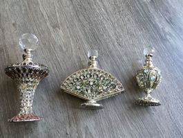 Luxus Parfümflacon 3er Set - NEU