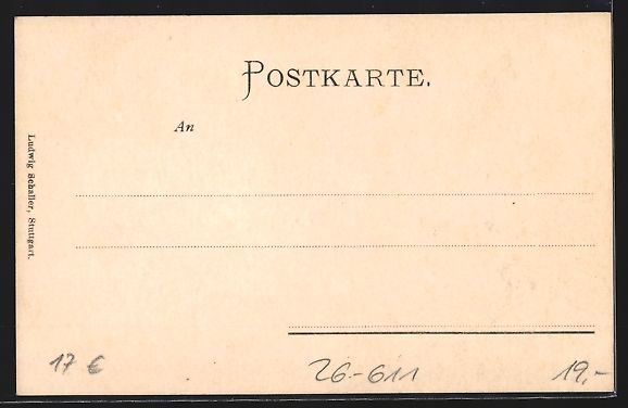 Cartoline postali: Handgemalt: Gelehrter liest in einem Buc – Usato da Berlin venduto da bartko-reher 1