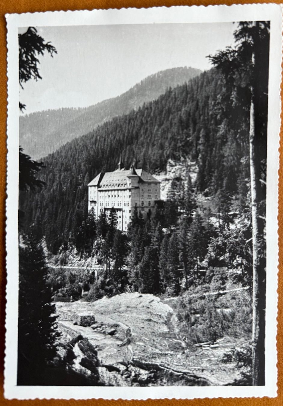 Ansichtskarten: VAL SINESTRA - Bad & Kurhaus  1938 – Gebraucht aus Lutry von Ediego