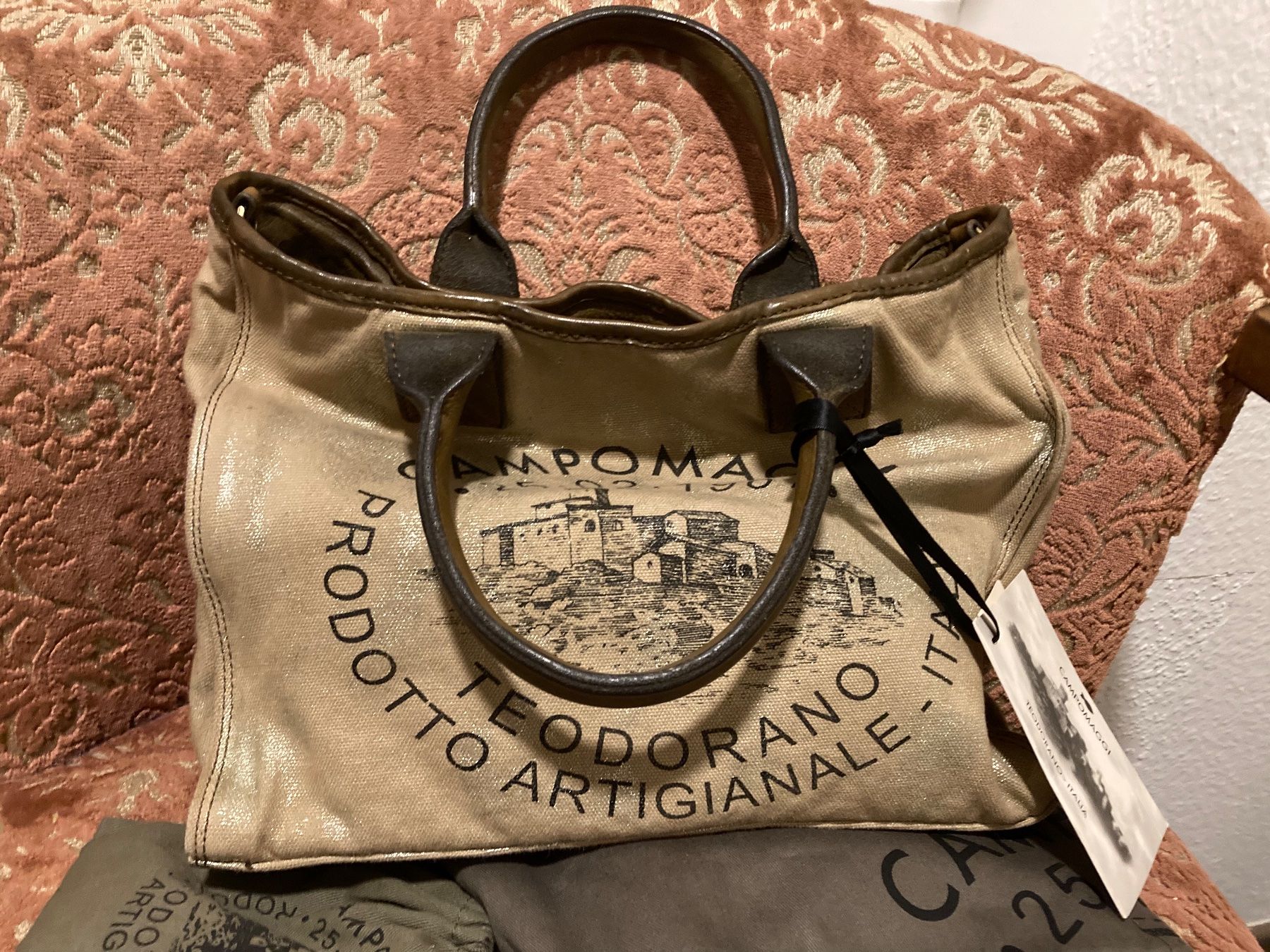 Borse da donna: Campomaggi Tasche Textil mit Leder - wunderschön! – Nuovo (secondo la descrizione) da Bottmingen venduto da Laternenlicht 2