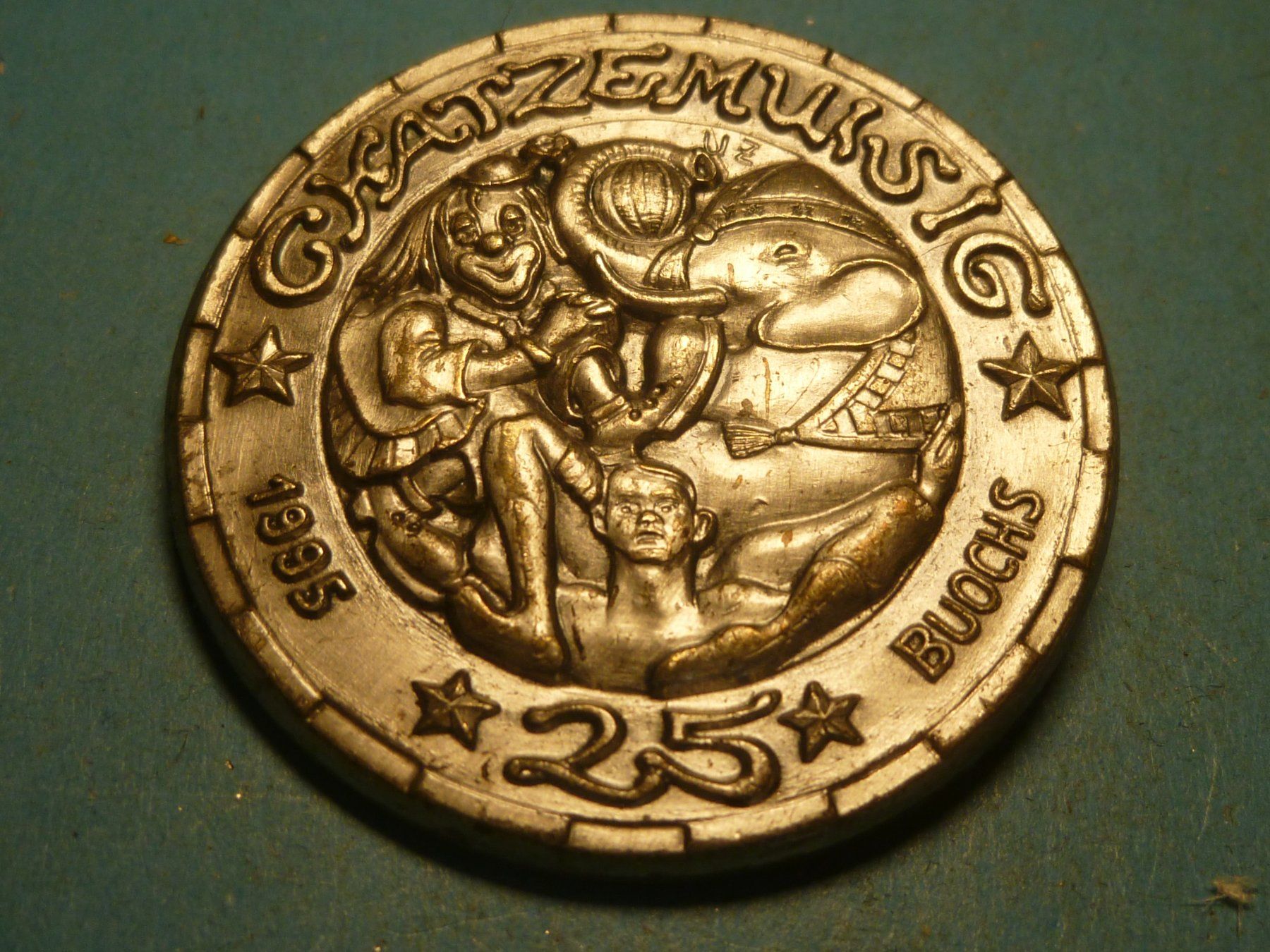 Placchette & Badge: BUOCHS 1995 SILBER – Usato da Ried (Muotathal) venduto da Mandarin02